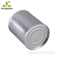 4 oz latas de lata vacías con tapas de pincel